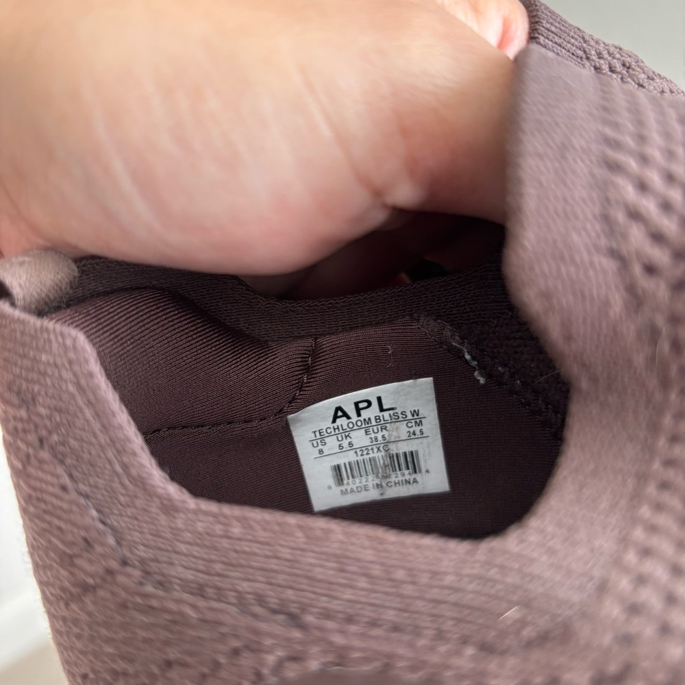 Free People APL Techloom Bliss Sneaker Mesh Beachwood size 8 - Picture 4 of 5